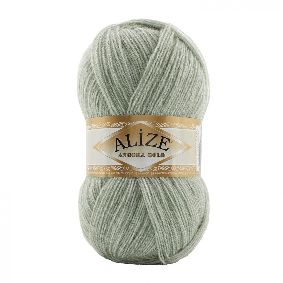 Alize Angora Gold 881 Khaki – akryl- och ullgarn
