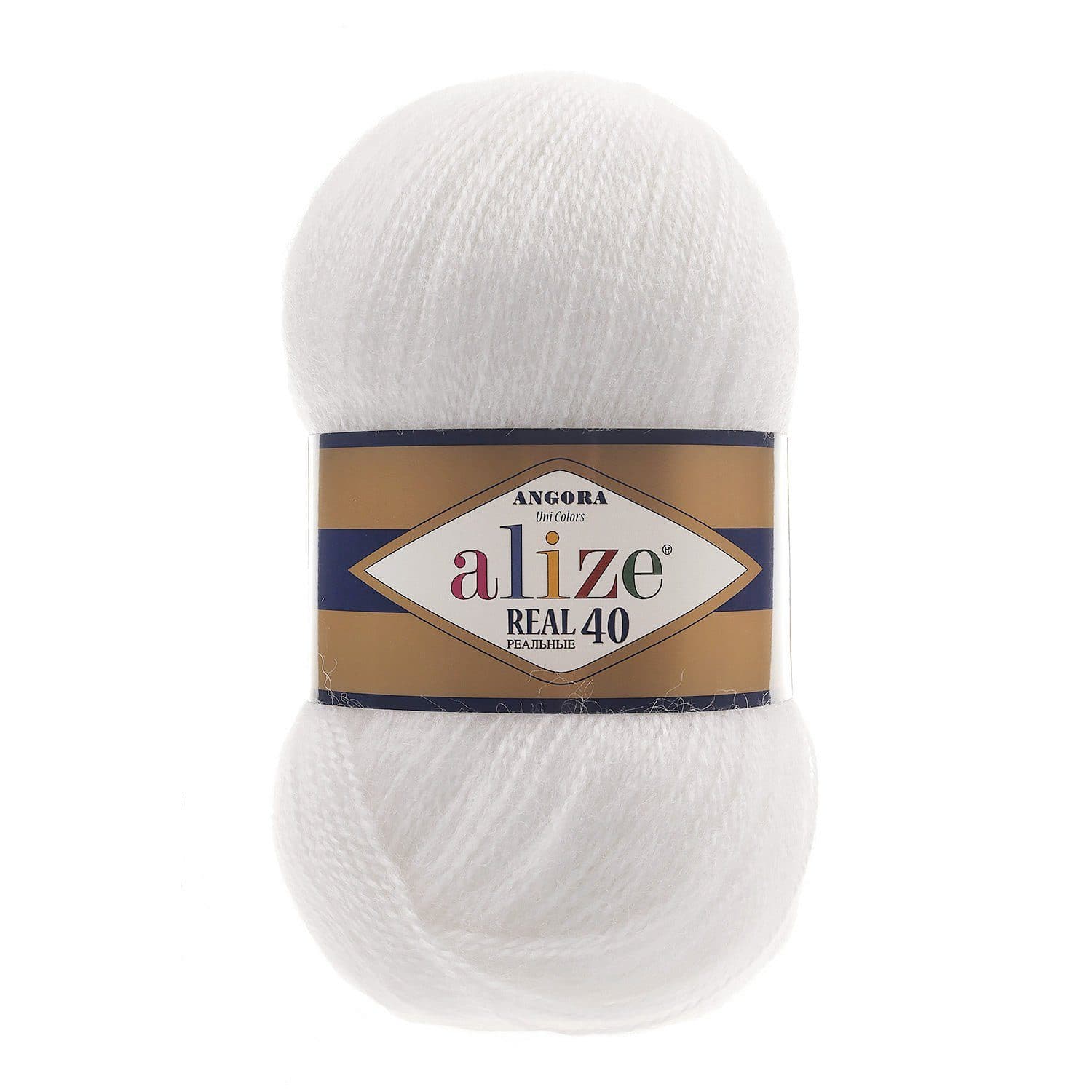 Alize Angora Real 40 Angora Real 40 White (55)