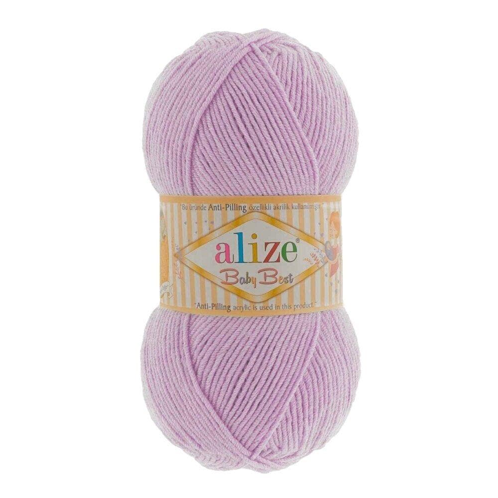 Alize Baby Best 27 Сиреневый – детская пряжа с бамбуком