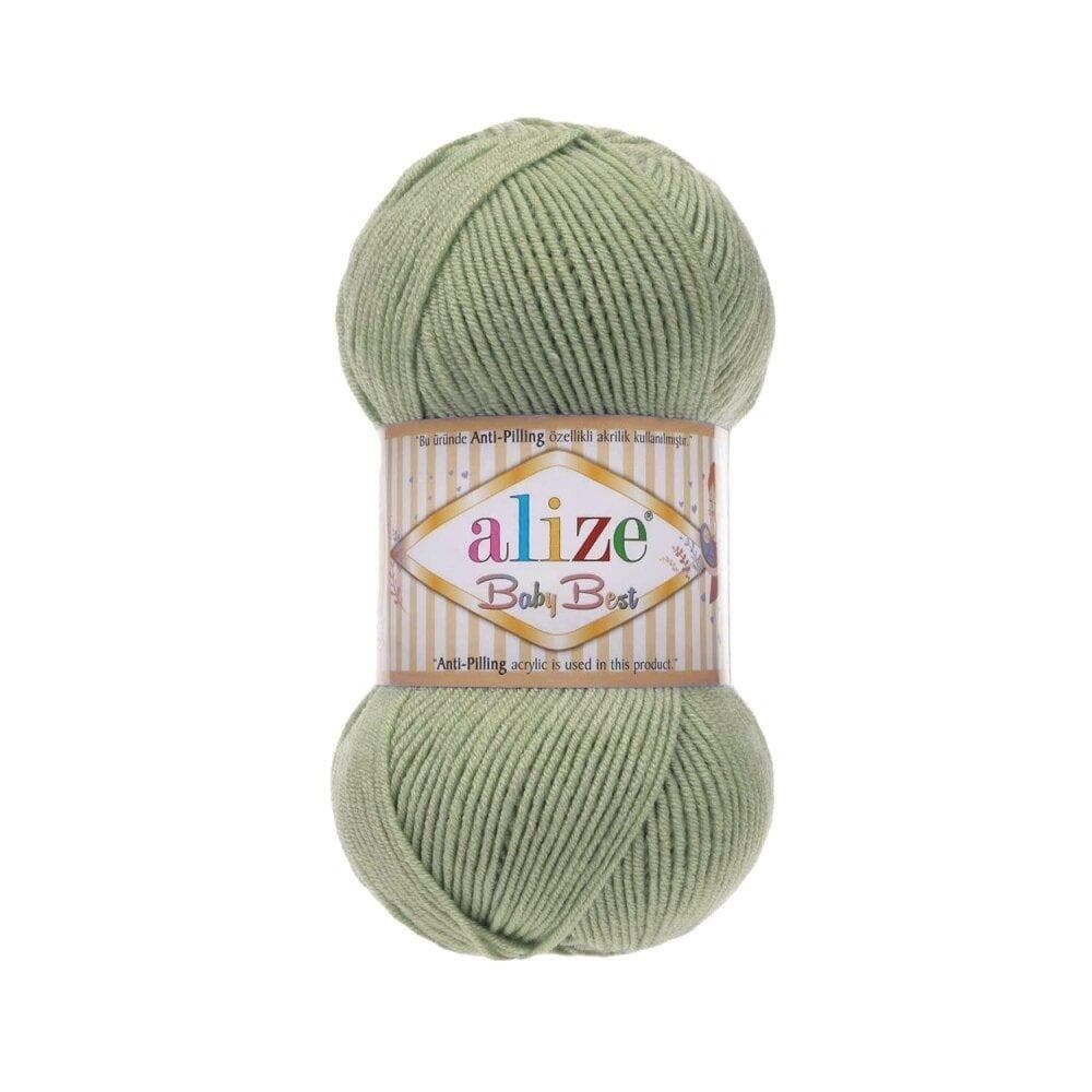 Alize Baby Best 138 Шалфей – детская пряжа с бамбуком