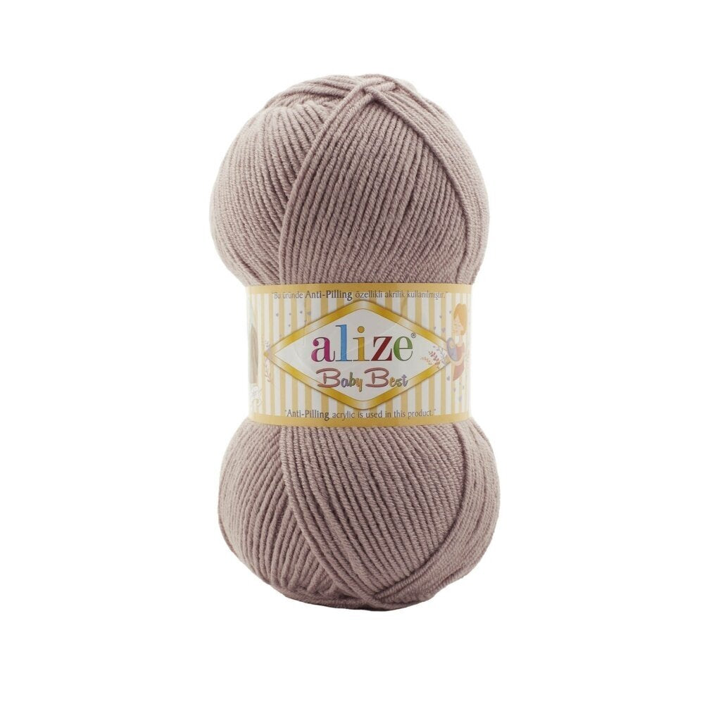 Alize Baby Best 142 Норковый – детская пряжа с бамбуком