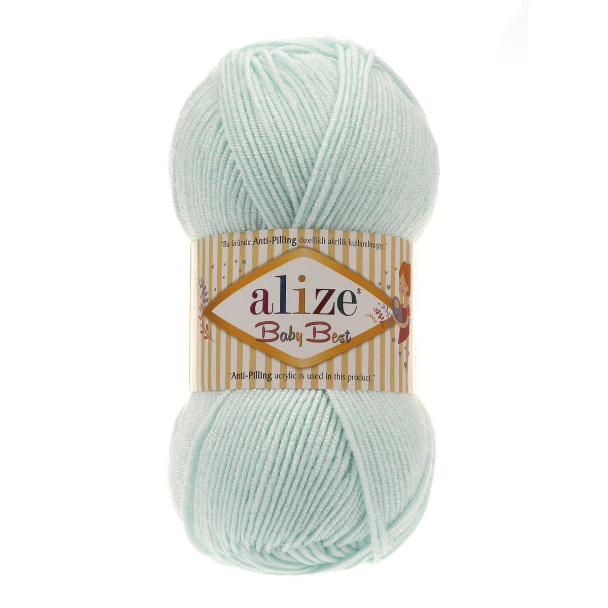 Alize Baby Best 514 Морская пена – детская пряжа с бамбуком