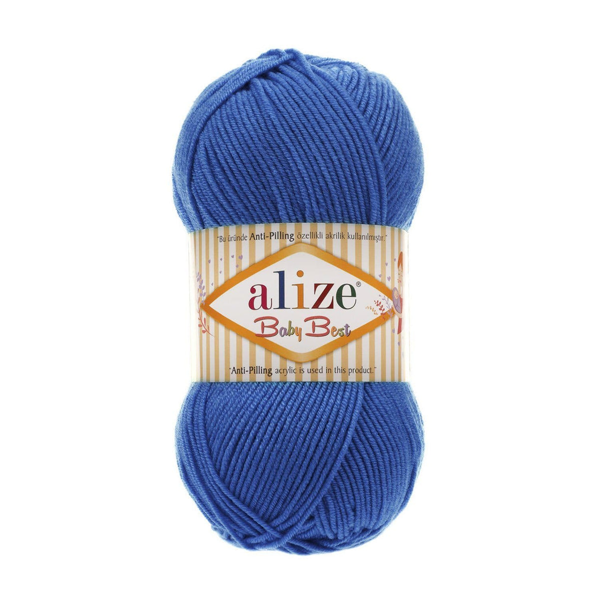 Alize Baby Best 141 Королевский синий – детская пряжа с бамбуком