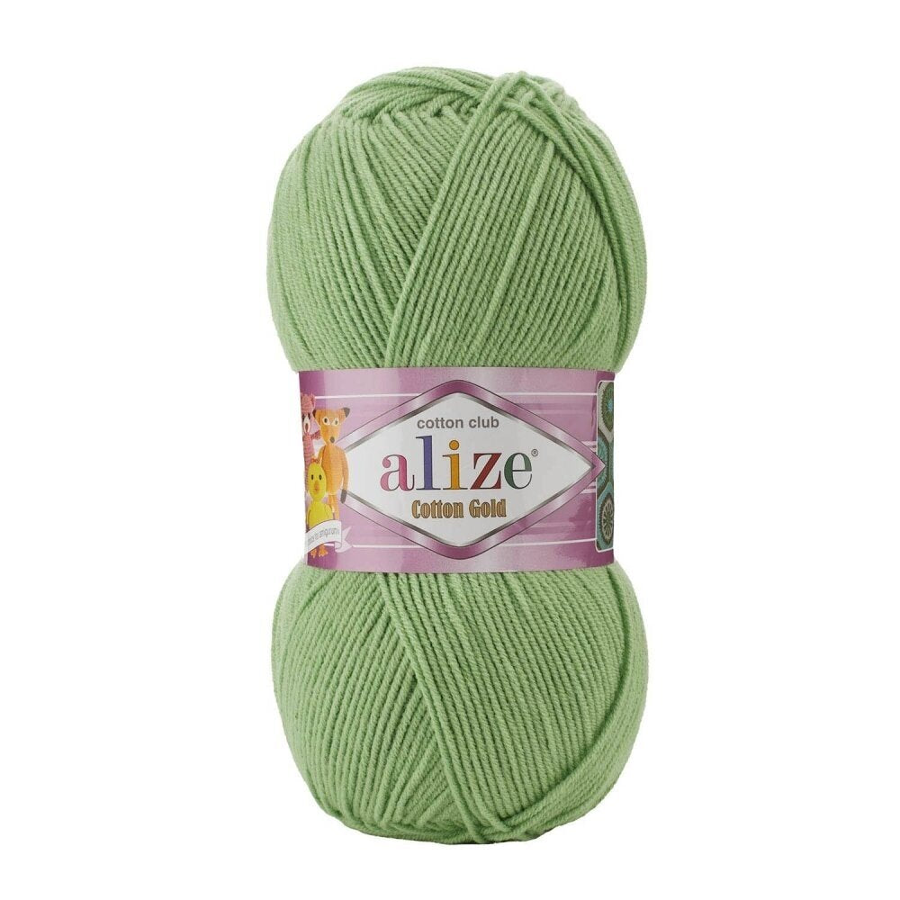 Alize Cotton Gold 103 Pistage – bomulls- och akrylgarn
