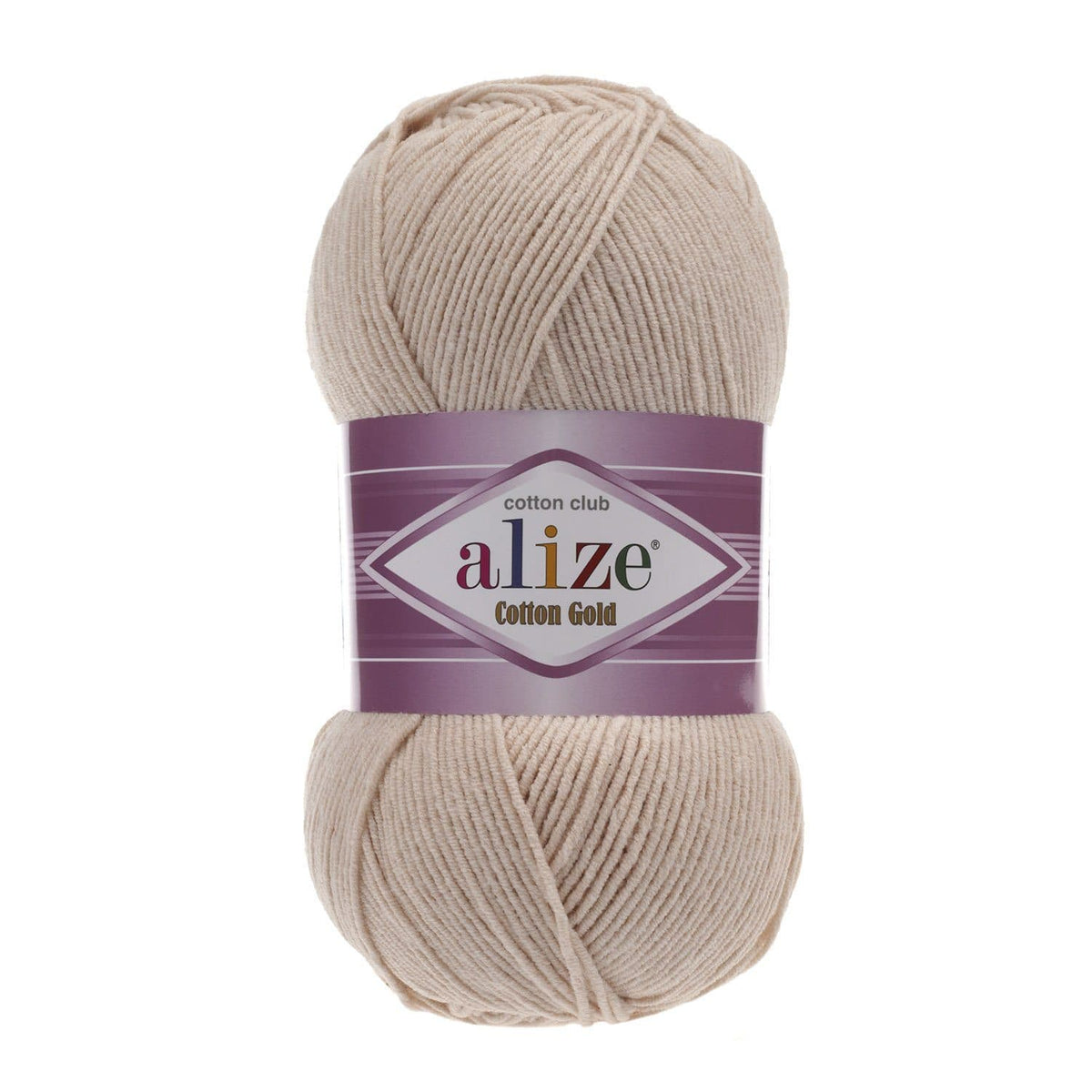 Alize Cotton Gold 67 Benvit – bomulls- och akrylgarn