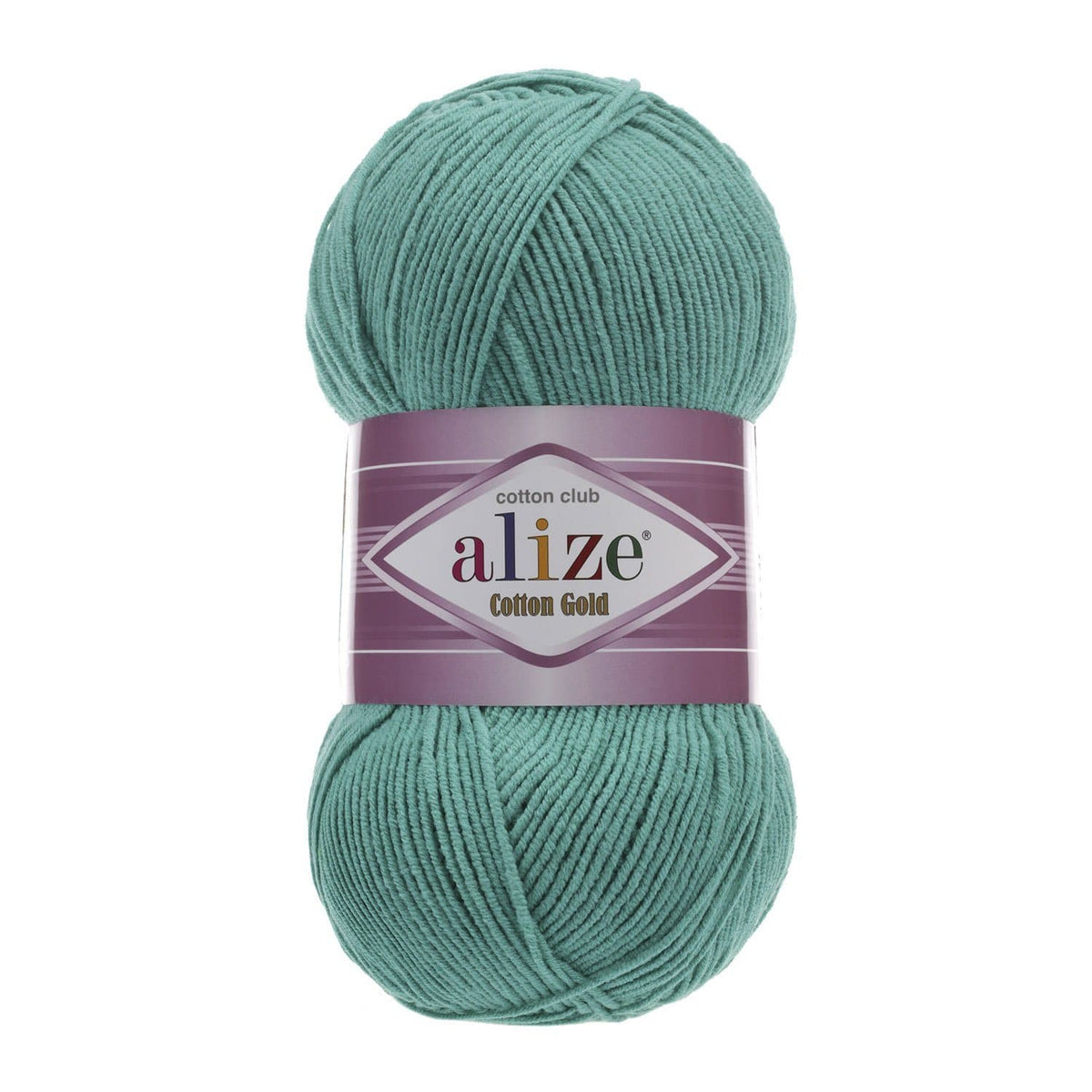 Alize Cotton Gold 610 Grågrön – bomulls- och akrylgarn