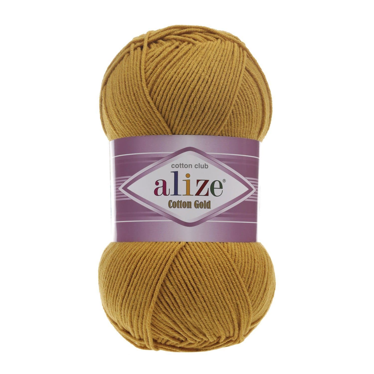Alize Cotton Gold 2 Saffran – bomulls- och akrylgarn
