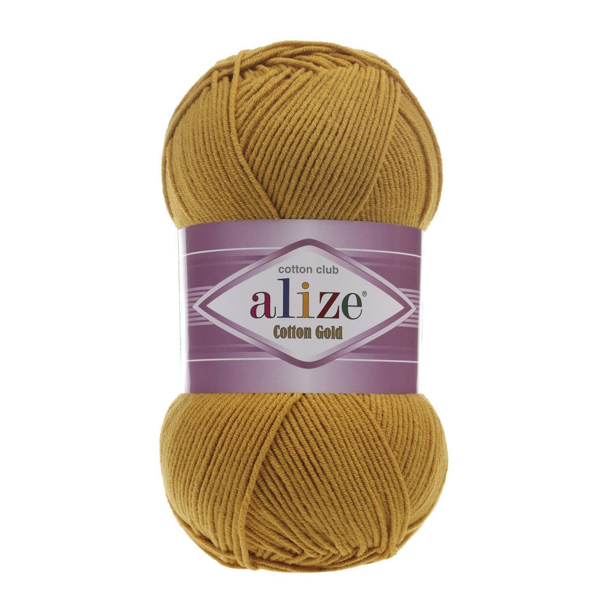 Alize Cotton Gold 2 Saffran – bomulls- och akrylgarn