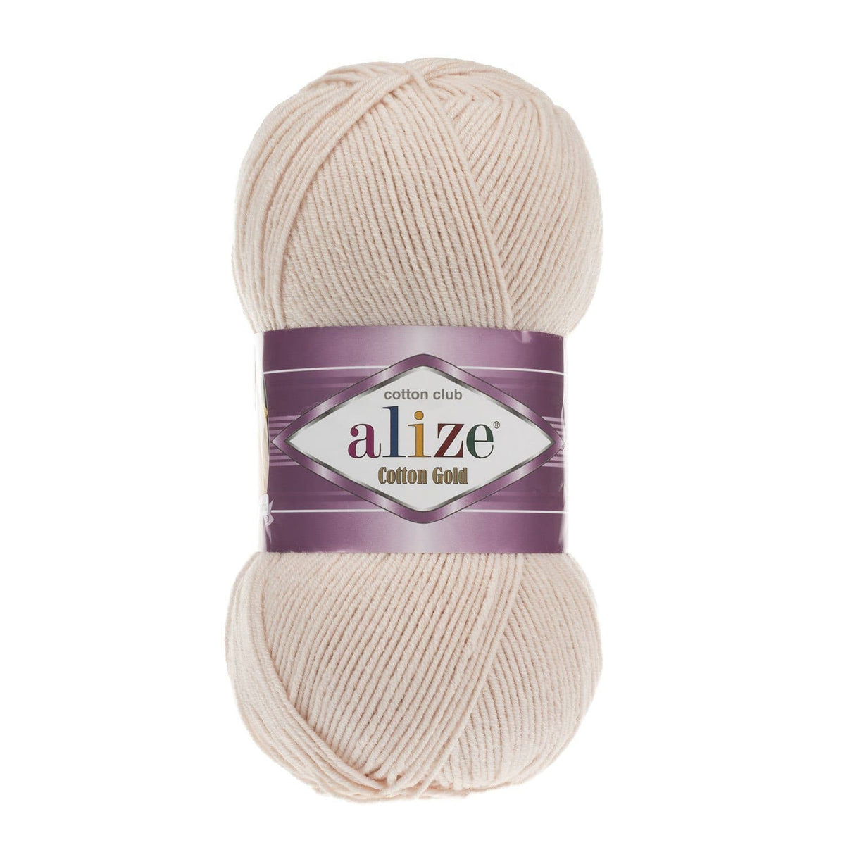 Alize Cotton Gold 382 Nude – bomulls- och akrylgarn