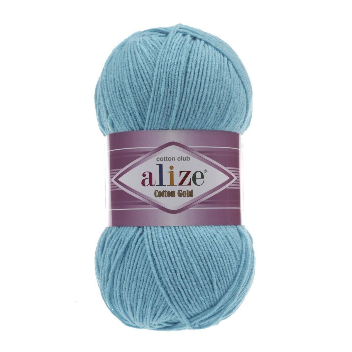 Alize Cotton Gold 287 Turkos – bomulls- och akrylgarn
