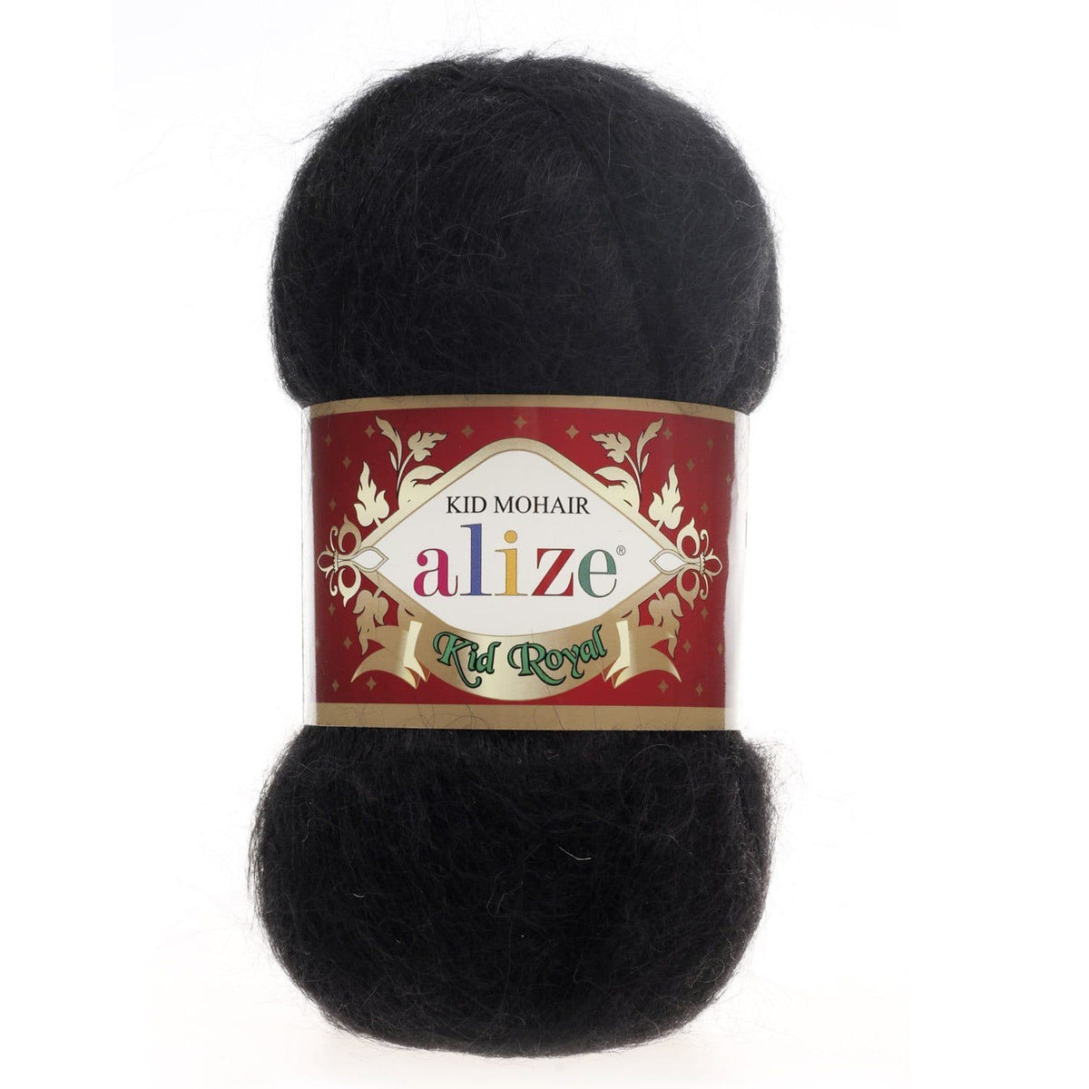 Alize Kid Royal 50 60 Juoda – ploni moherio siūlai