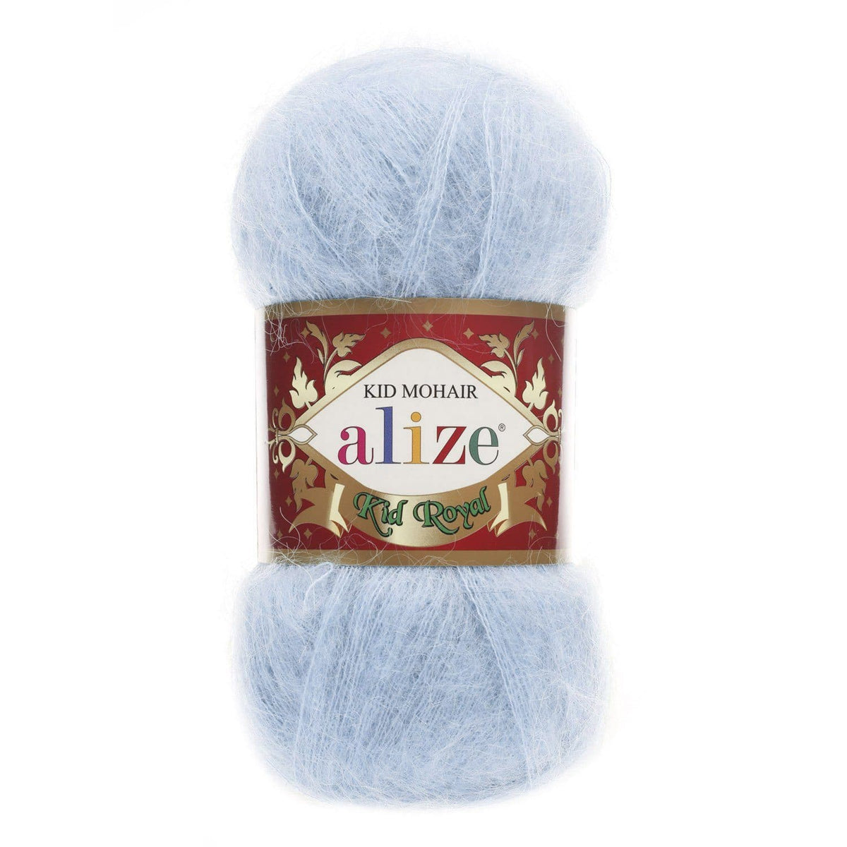 Alize Kid Royal 50 183 Pudrinė mėlyna – ploni moherio siūlai