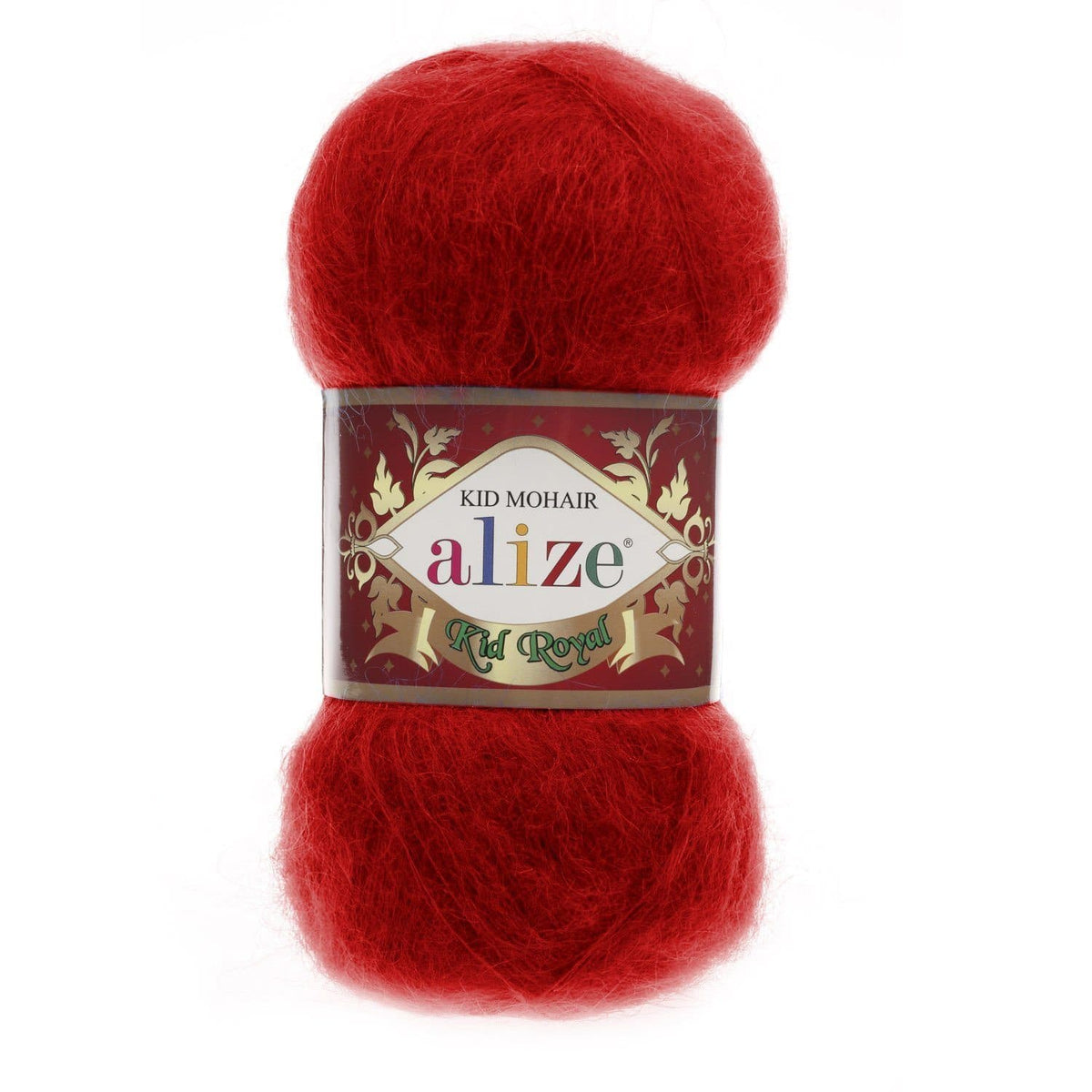 Alize Kid Royal 50 56 Raudona – ploni moherio siūlai