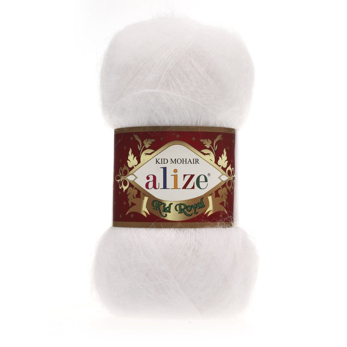 Alize Kid Royal 50 55 Balta – ploni moherio siūlai