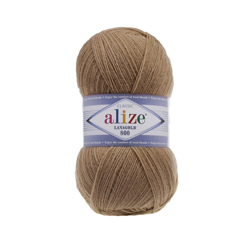 Alize Lanagold 800 Lanagold 800 Dark Beige (466)