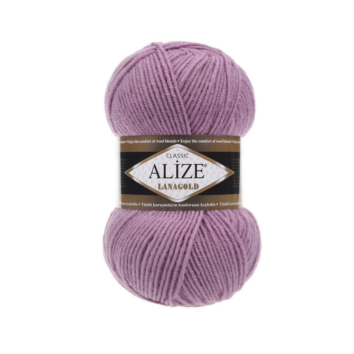 Alize Lanagold Classic 28 Dark Rose – wool acrylic yarn