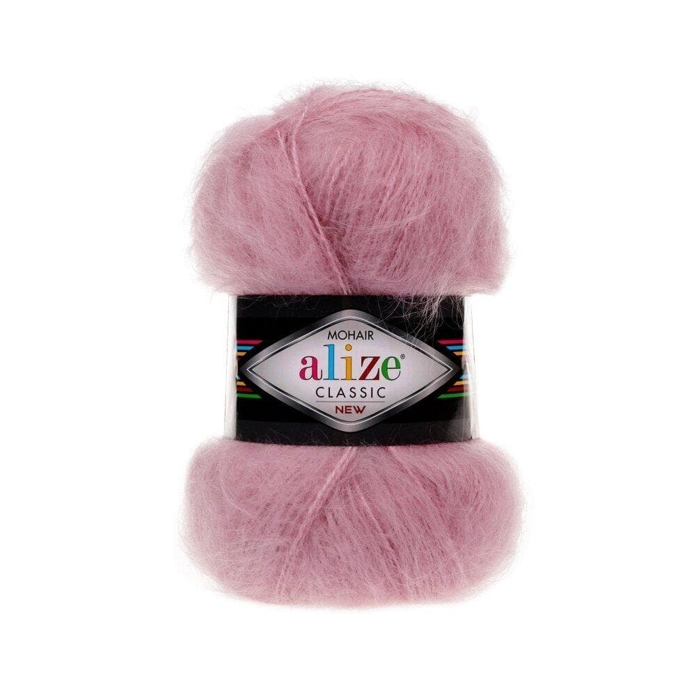 Alize Mohair Classic 726 Vieux rose – fil acrylique avec mohair et laine