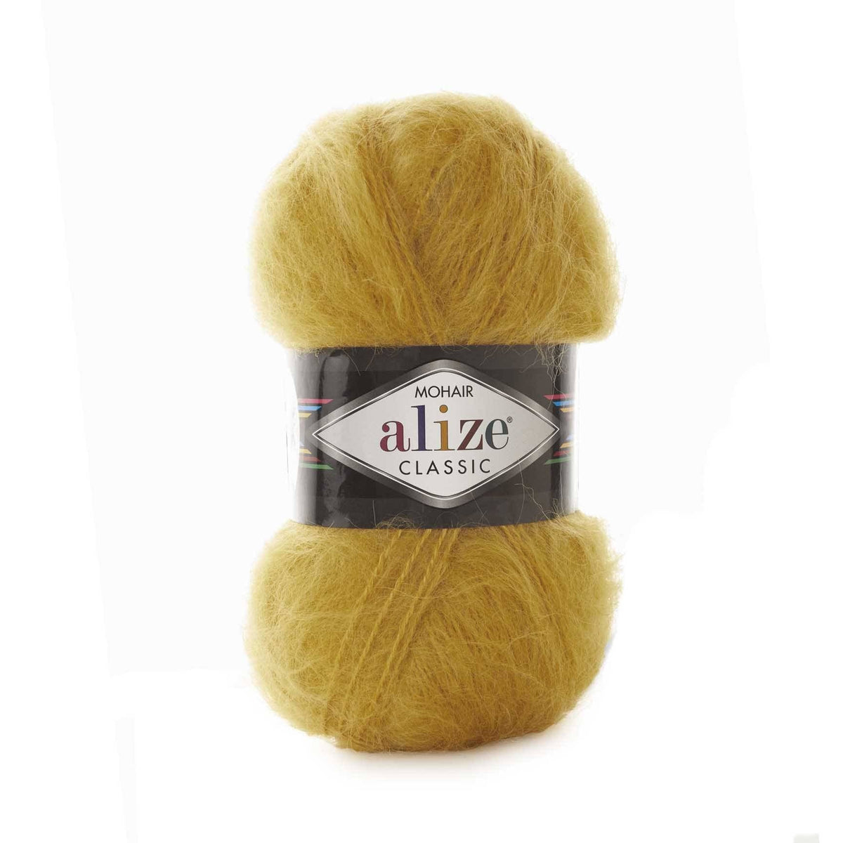 Alize Mohair Classic 02 Bronze – fil acrylique avec mohair et laine