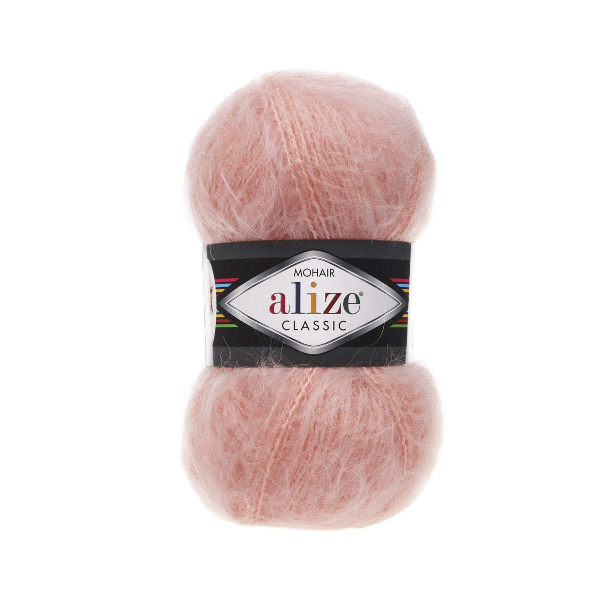 Alize Mohair Classic 145 Saumon – fil acrylique avec mohair et laine