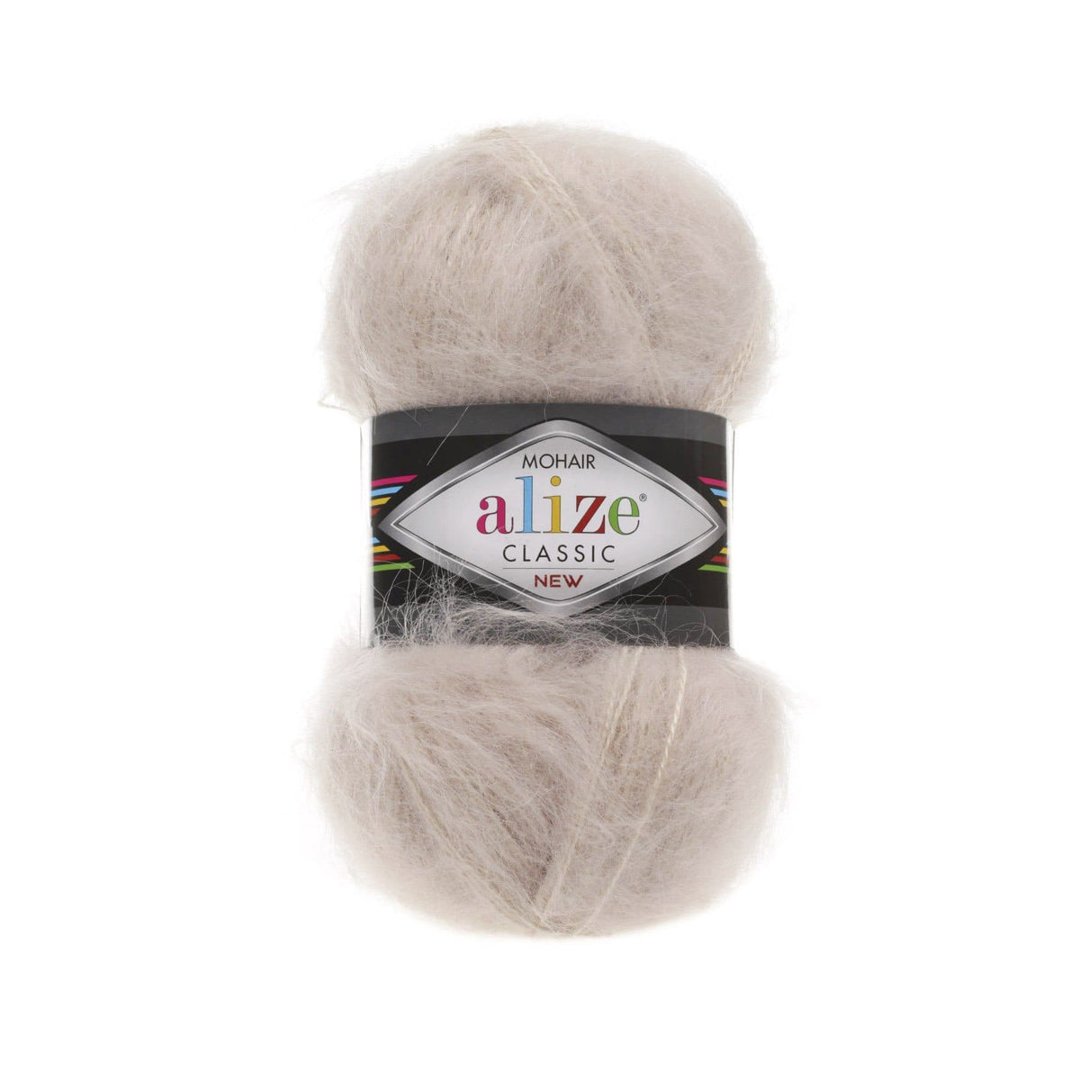 Alize Mohair Classic 67 Beige – fil acrylique avec mohair et laine