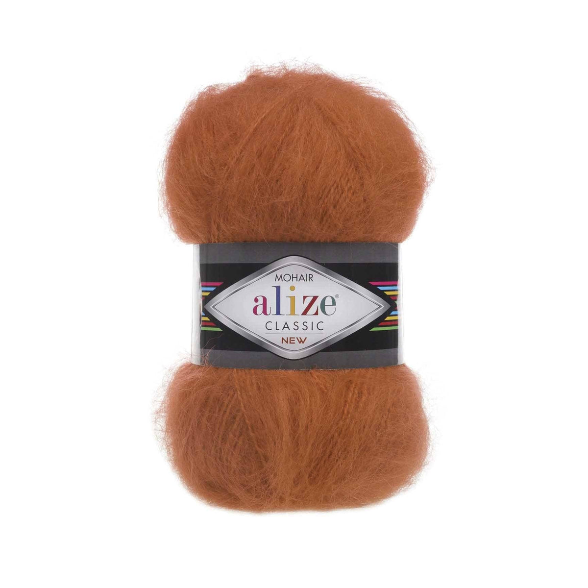 Alize Mohair Classic 36 Rouille – fil acrylique avec mohair et laine