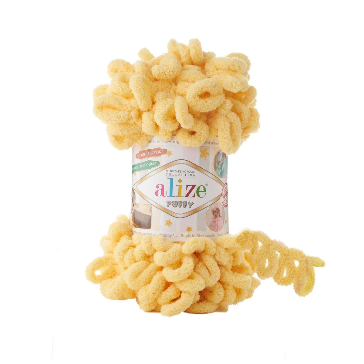 Alize Puffy 509 Võikollane – aaslõng