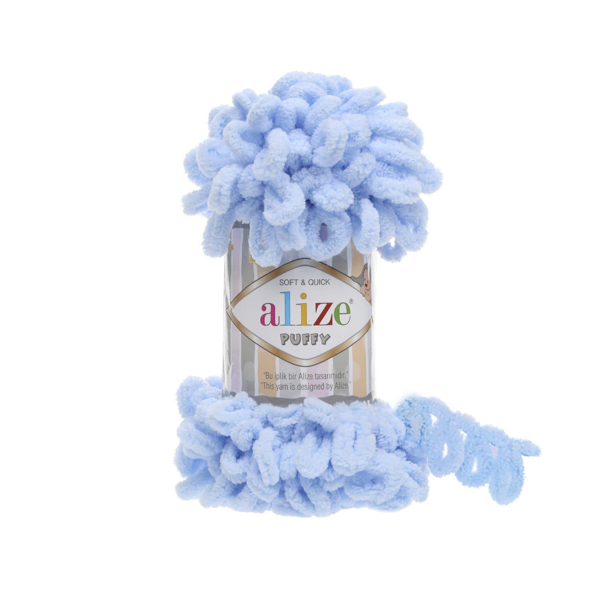 Alize Puffy 183 Helesinine – aaslõng