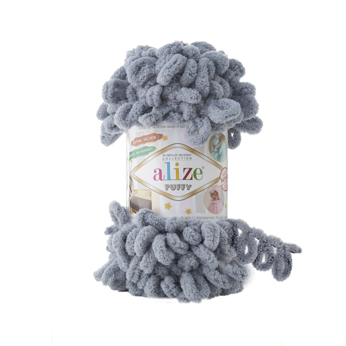 Alize Puffy 428 Tumehall – aaslõng