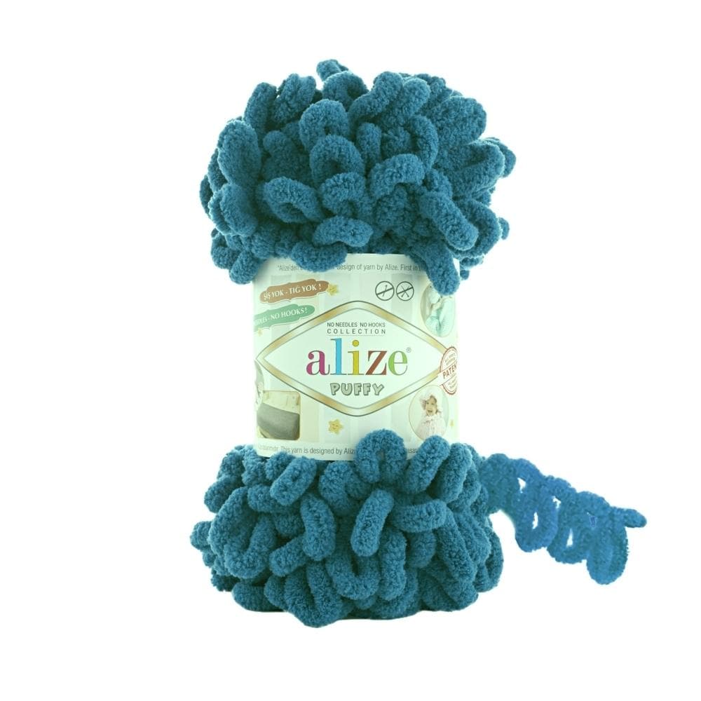 Alize Puffy 646 Petroolsinine – aaslõng