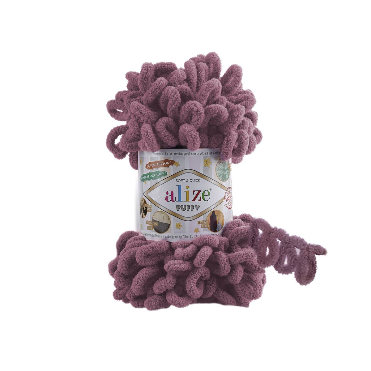 Alize Puffy 28 Tumeroosa – aaslõng