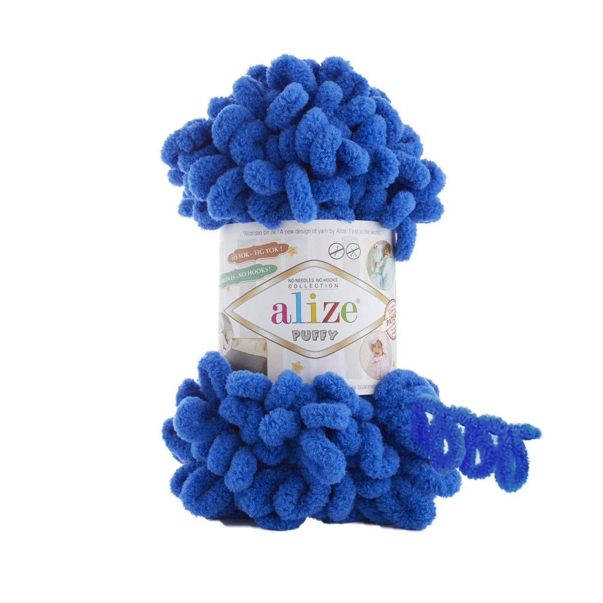 Alize Puffy 141 Kuningsinine – aaslõng