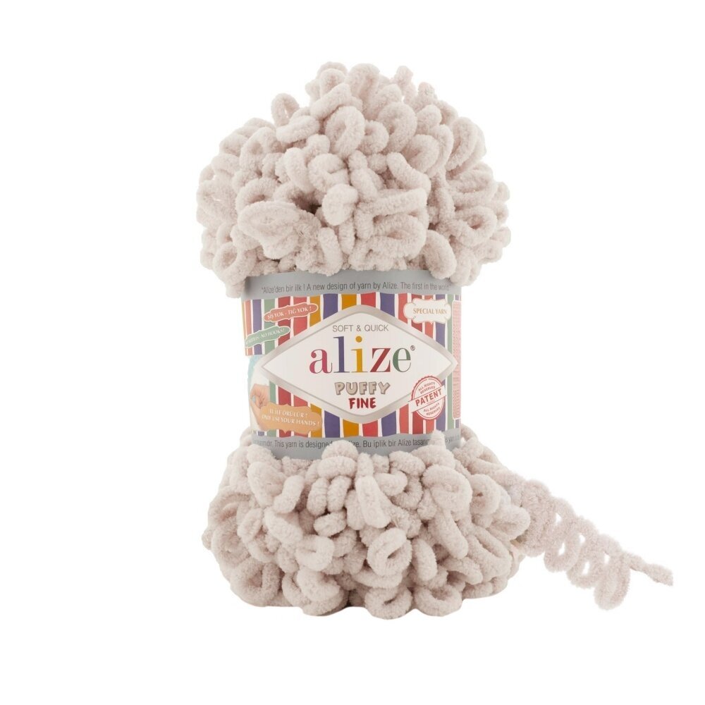 Alize Puffy Fine Puffy Fine Bone (599)