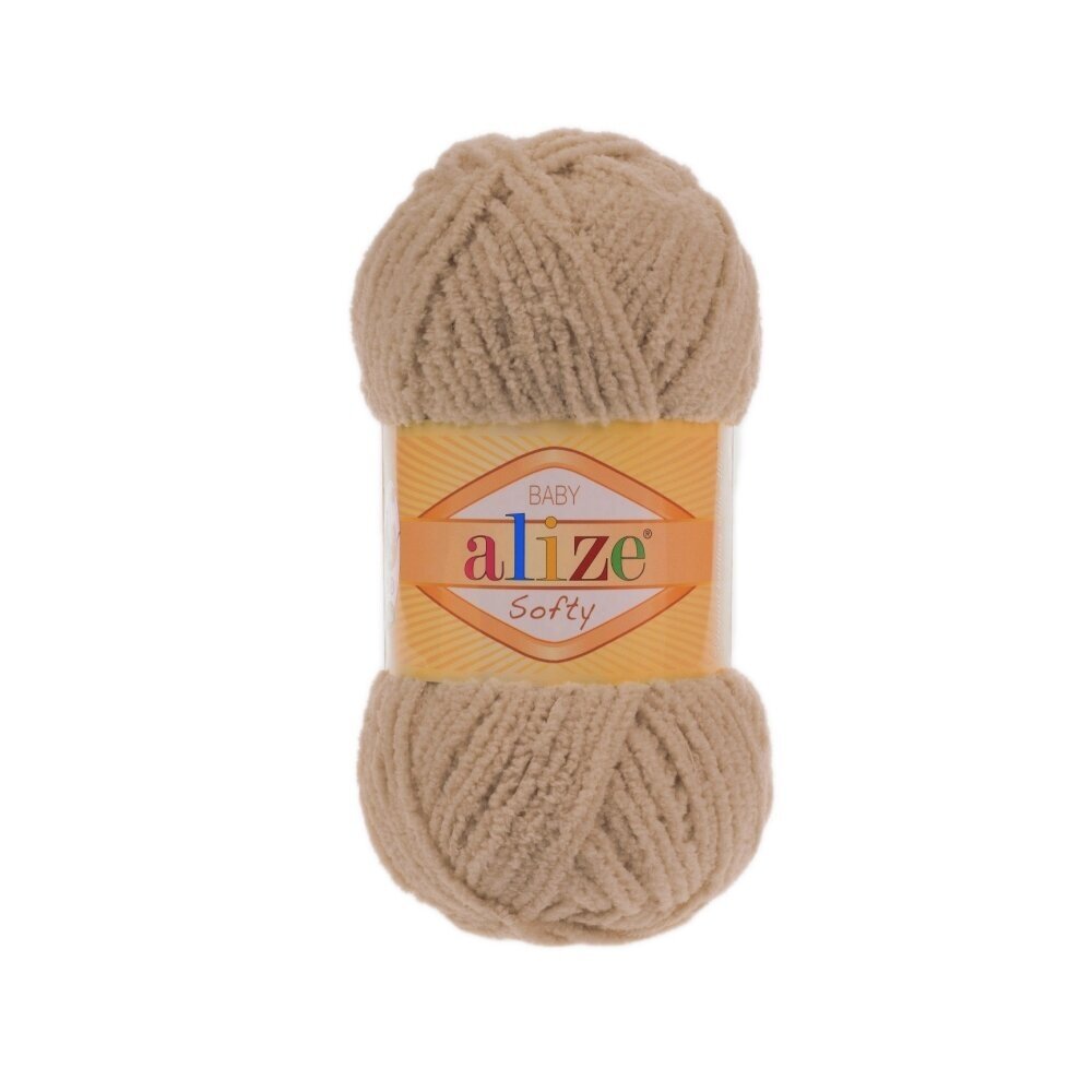 Alize Softy Baby 115 Sten – mjukt babygarn i plysch