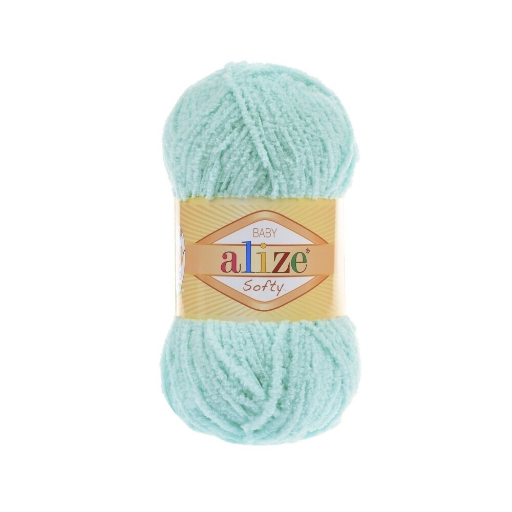 Alize Softy Baby 669 Havsskum – mjukt babygarn i plysch