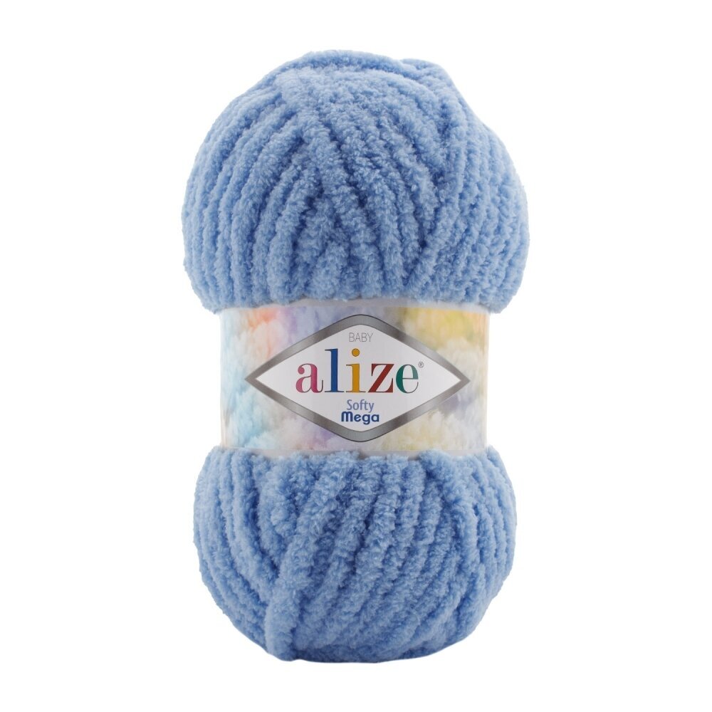 Alize Softy Mega Softy Mega Blue Melange (374)