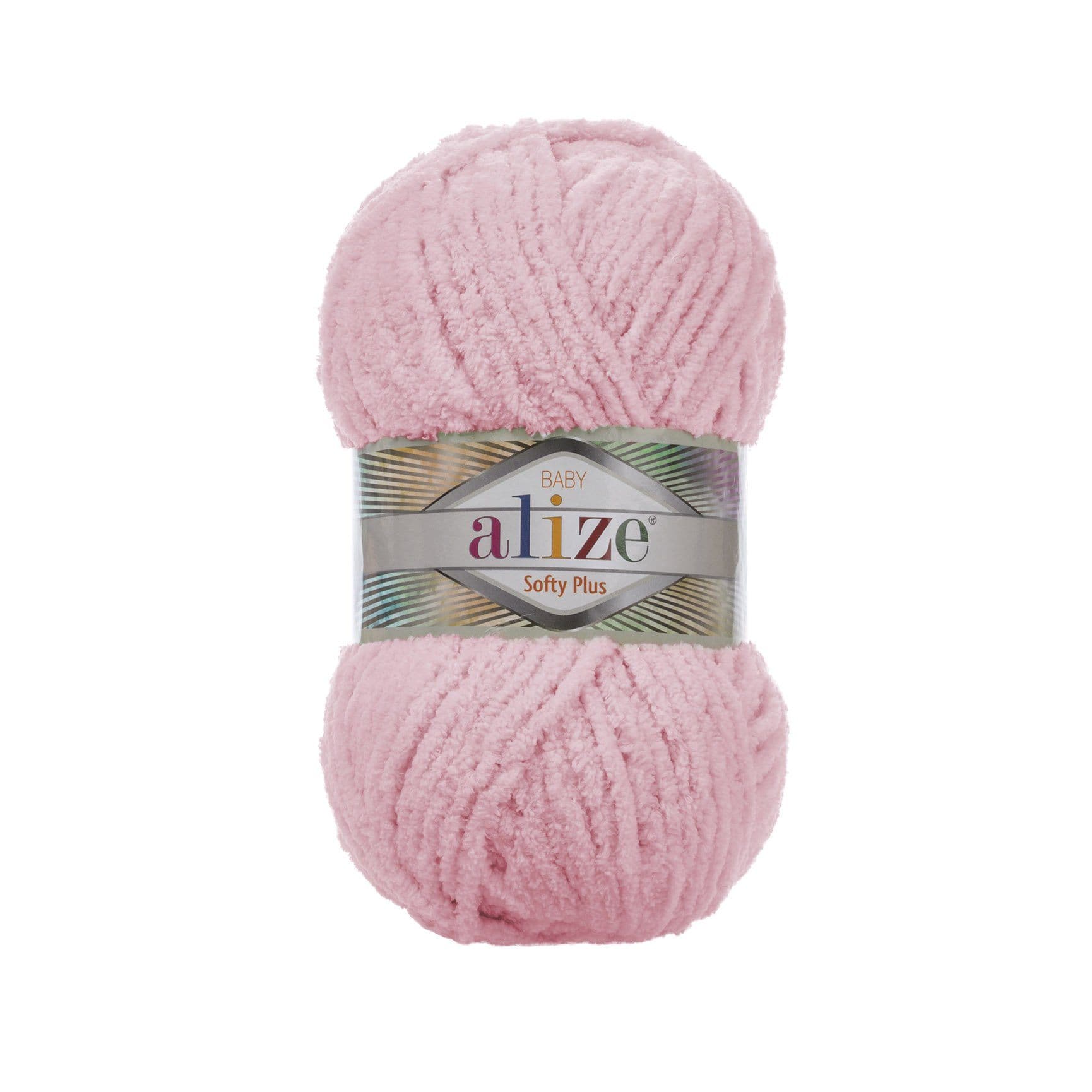 Alize Softy Plus 31 Baby Pink – chunky plush yarn