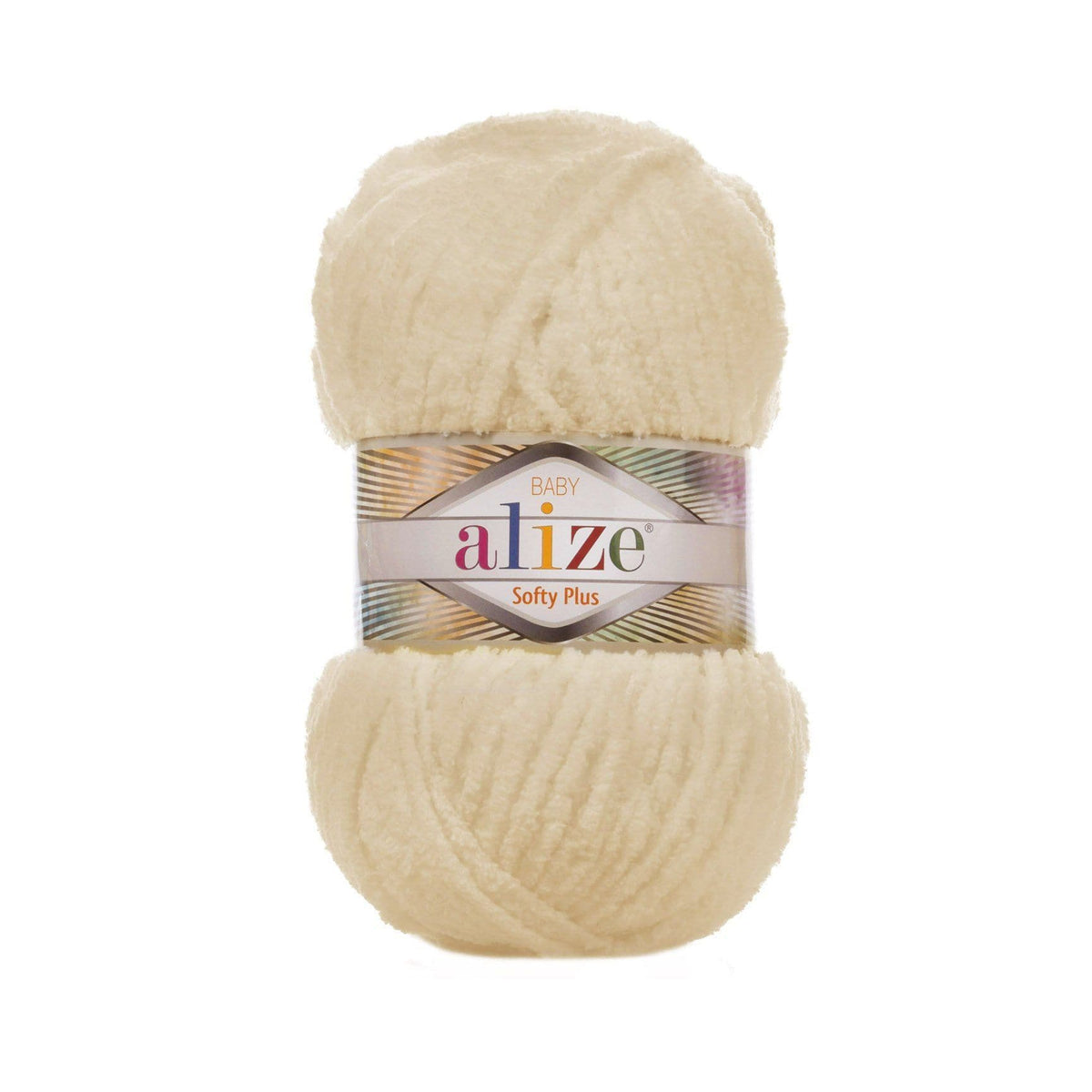 Alize Softy Plus 310 Песочный – толстая плюшевая пряжа
