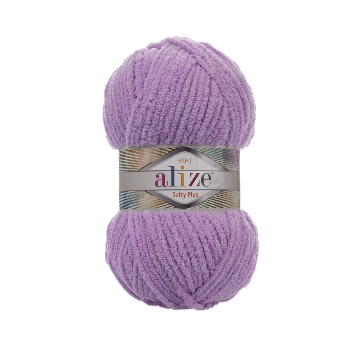 Alize Softy Plus 47 Тёмно-розовый – толстая плюшевая пряжа