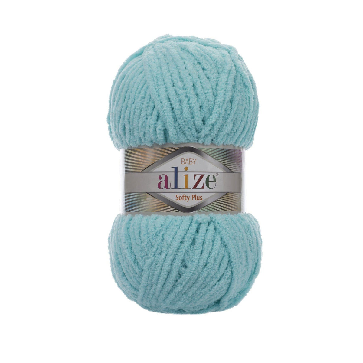 Alize Softy Plus 263 Аква – толстая плюшевая пряжа