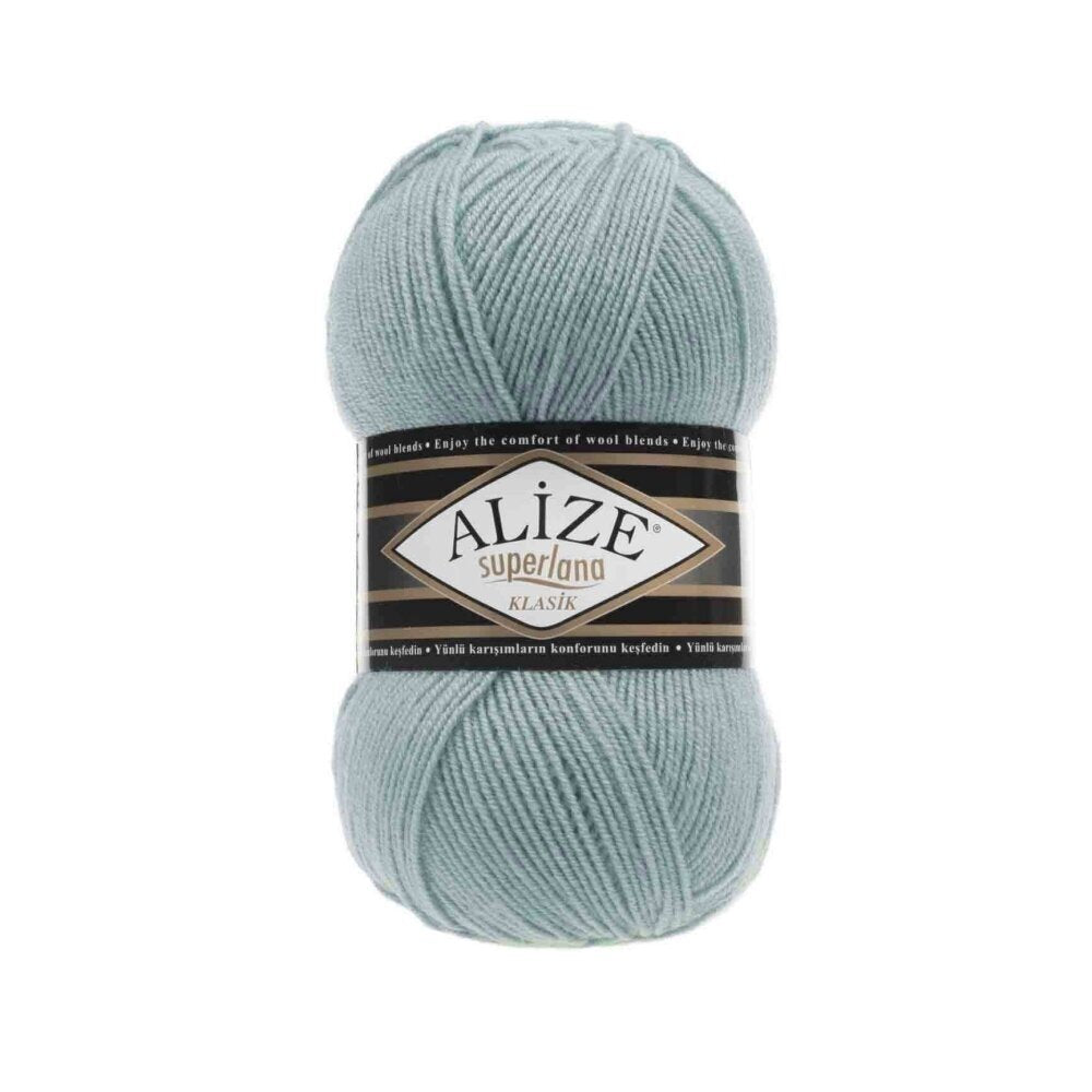 Alize Superlana Klasik 463 Аква – пряжа из акрила с шерстью