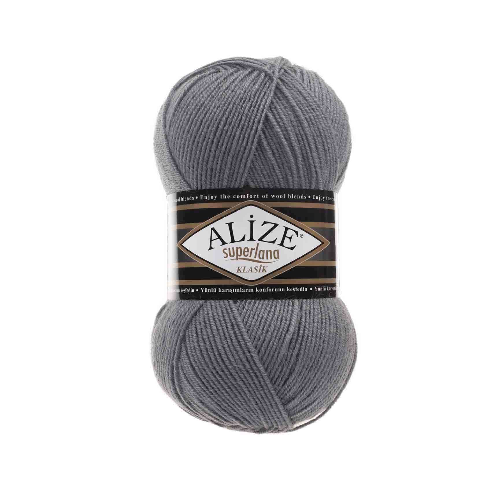 Alize Superlana Klasik Superlana Coal Grey (87)