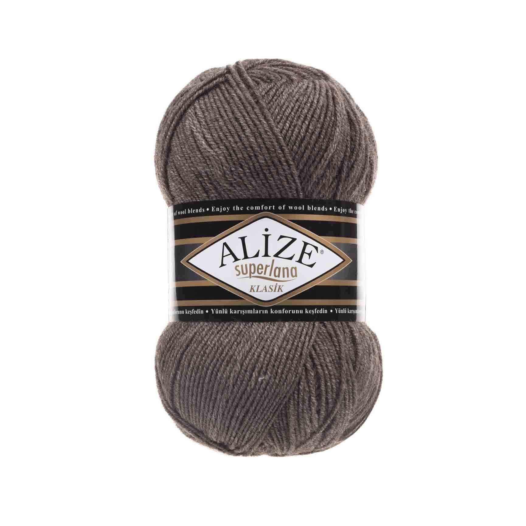 Alize Superlana Klasik Superlana Milky Brown Melange (240)