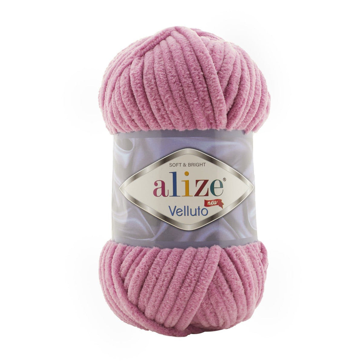 Alize Velluto 98 Roos – jäme šenilllõng