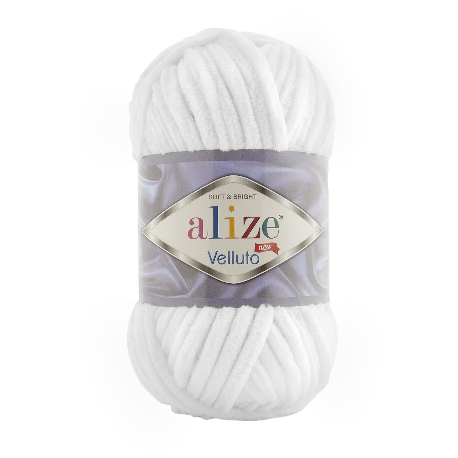 Alize Velluto Velluto White (55)