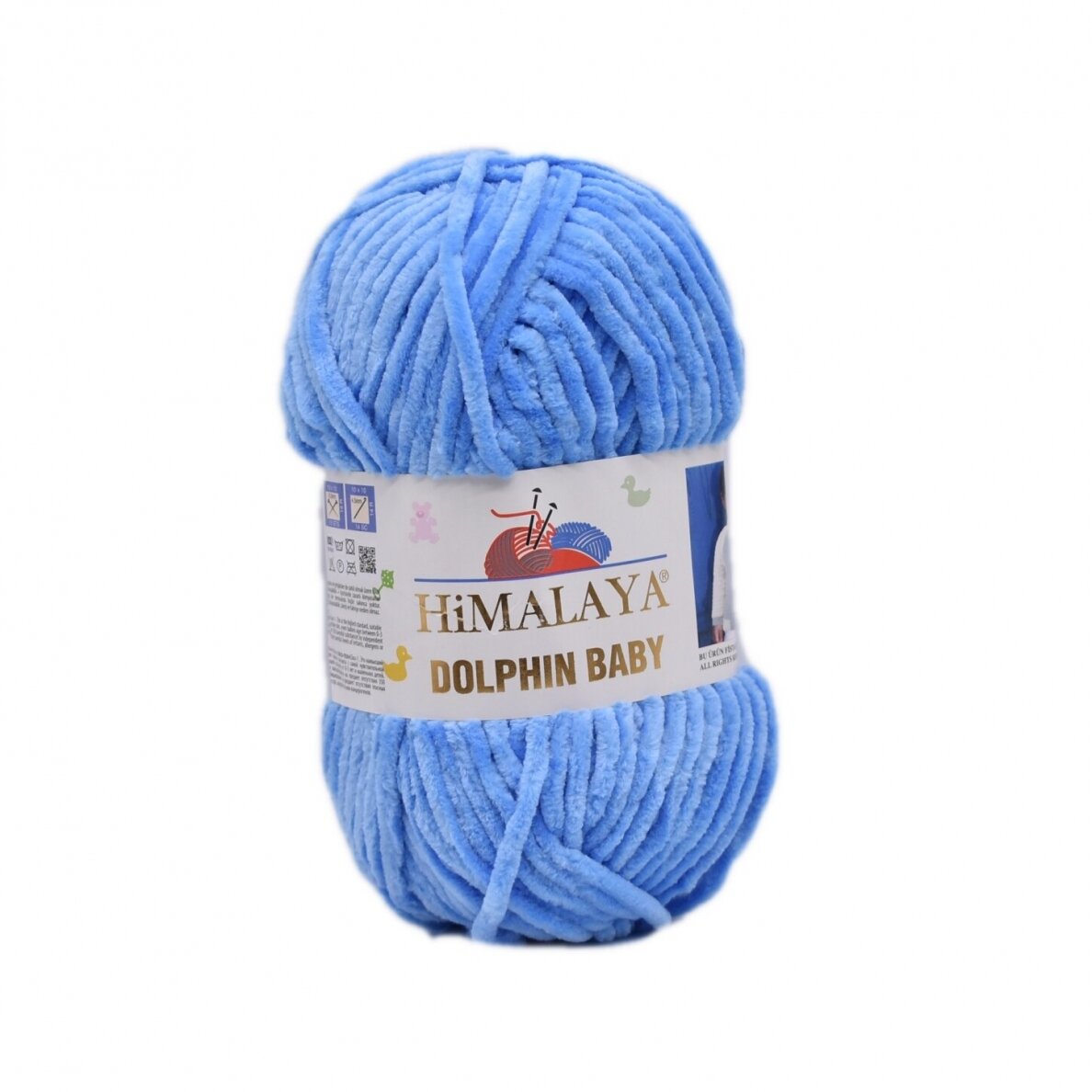 Himalaya Dolphin Baby 80327 Blue – plush chenille yarn