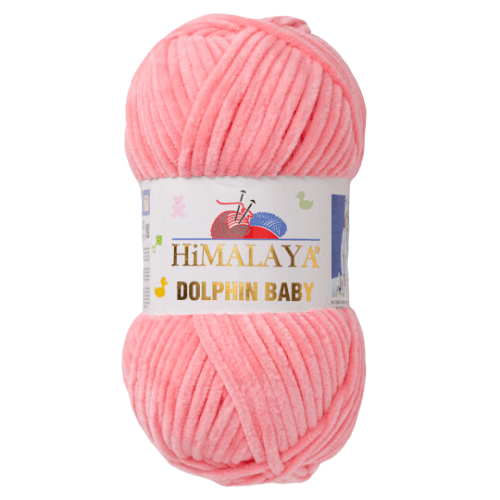 Himalaya Dolphin Baby 80346 Salmon – plush chenille yarn