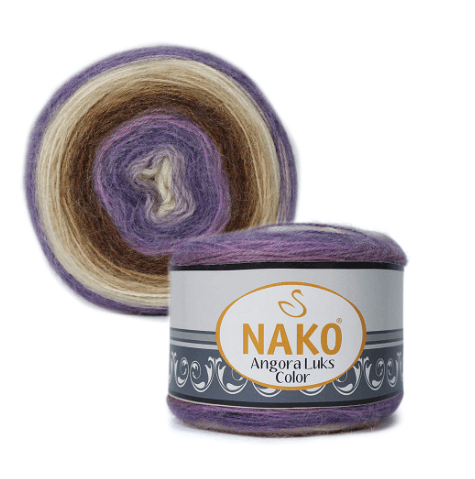 Nako Angora Luks Color