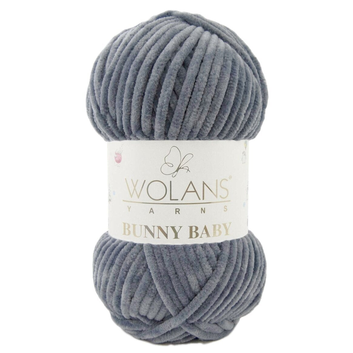 Wolans Bunny Baby 100-30 Tumehall – šenilllõng