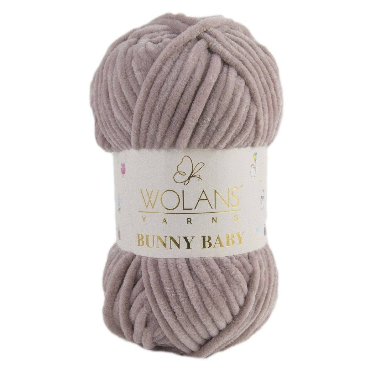 Wolans Bunny Baby 100-53 Mokka – šenilllõng