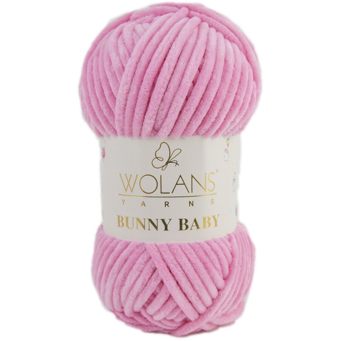 Wolans Bunny Baby 100-06 Roosa – šenilllõng